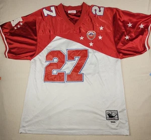 Vintage AFC Pro Bowl Jersey Mens Large Red White NFL Football Steve Atwater 90s - Picture 1 of 14
