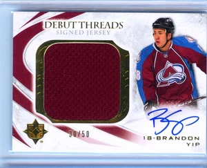 2010-11 - Upper Deck - Debut Threads - Brandon Yip          (030/050) - Picture 1 of 1