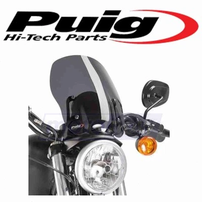 PUIG Windscreen for 2004-2019 Harley Davidson XL1200C Sportster 1200 Custom bo Foto 1 de 4