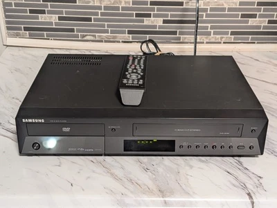 Samsung DVD-V9700 VCR/DVD Player Combo Unit With OEM Remote Tested & Working - Image 1 of 4