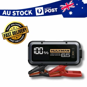 HULKMAN Alpha85 Smart Jump Starter 2000 Amp 20000Mah Car Starter for up to 8.5L - Picture 1 of 5