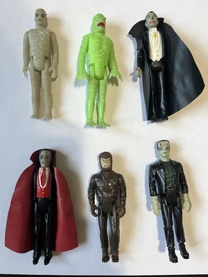 6 Monstruos Universales Remco 1980 - Momia, Criatura, Fantasma, Drácula, Hombre Lobo, Frank Foto 1 de 4