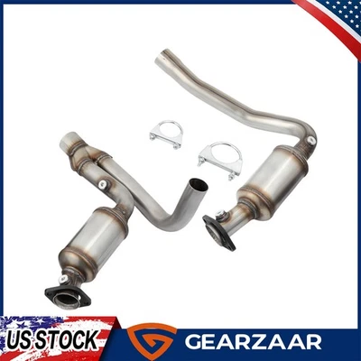 Y Pipe Fit For Dodge Dakota New 2Pcs Direct Fit Replacement Stainless Steel - Image 1 of 4