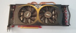 GeForce GTX 285 2048M GDDR3 512B DUAL DVI PALIT PCI-E NE3TX285FHD45-PM8126 - Picture 1 of 4