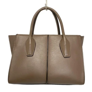 Auth TOD'S Holly Small Bag XBWAONA0200RORC403 Tortorrachiaro (Brown) Leather - - Picture 1 of 9