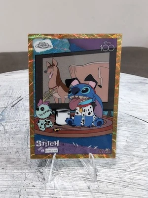 Topps 2023 Chrome Disney 100 Stitch-In Costume Card #SC4 Gold /50 - Image 1 of 4