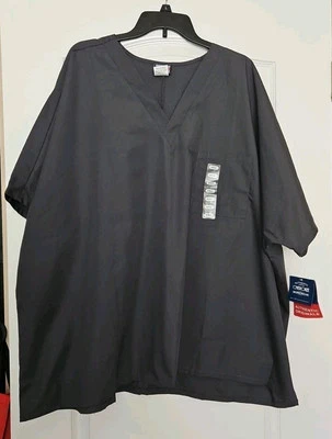 Cherokee Workwear Scrub Top Unisex Gray 4XL NWT NB294 - Image 1 of 4