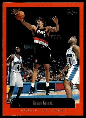 1999-00 Topps Brian Grant Portland Trail Blazers #34 - Image 1 of 2