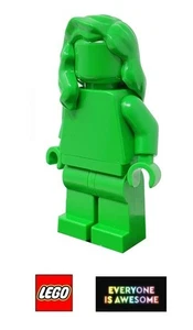 LEGO Everyone Is Awesome - hellgrüne monochrome Minifigur - tls105 - NEU - Bild 1 von 2