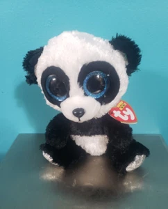 Ty Beanie Boos - BAMBOO the Panda Bear (6 pulgadas) versión 2019 NUEVO CON ETIQUETAS - Imagen 1 de 2