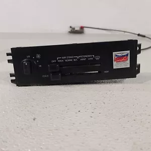 86-89 Corvette C4 Climate Control Hvac Control Screen W/ Indy 500 Emblem Aa7245 - Picture 1 of 13