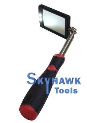 Светодиодная подсветка осмотра зеркало телескопическая подсветка 1-1/2 «x 2-1/2» зеркало - Изображение 1 из 3