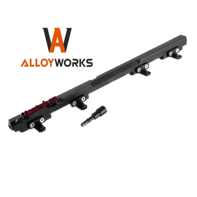 For 1997-2001 2000 JEEP Wrangler TJ/Cherokee XJ 4.0L Billet Aluminum Fuel Rail Foto 1 de 4