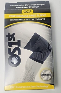 OS1st KS7 Performance Knee Sleeve Brace Black M - Picture 1 of 6