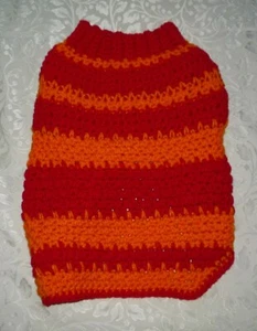 Schwerer handgestrickter Hundepullover Gr. S/M - Bild 1 von 2