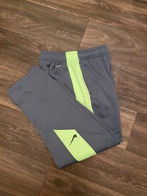 Pantalones deportivos Nike juveniles con cordón térmico cálidos/gruesos para niños talla L grises Foto 1 de 4