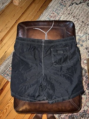 Croft & Barrow Swim Trunks Men's Size Large Navy Shorts Mesh Lined - Image 1 of 2