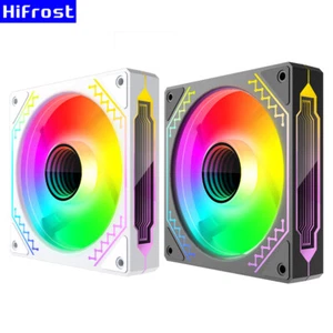 120mm PC Case Fan 1800 RPM 5V 3Pin ARGB 4PIN PWM Addressable RGB Case Fan Useful - Photo 1/18