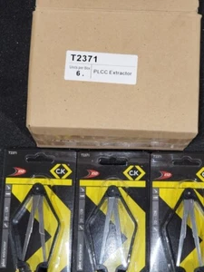 T2371 MENGE 6 CK WERKZEUGE 100 MM LÄNGE ESD-KONFORM 20 PIN BIS 124 PIN PLCC EXT WERKZEUG - Bild 1 von 3