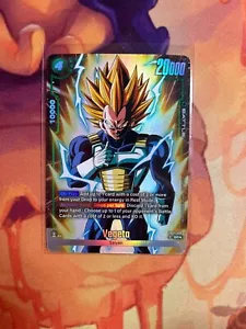 Dragon Ball Super Fusion World - Vegeta FB01-096 - SR - Alt Art - EN Near Mint+ - Picture 1 of 3