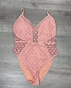 Traje de baño de una pieza naranja para mujer Reaction Kenneth Cole talla L 1809 - Imagen 1 de 3