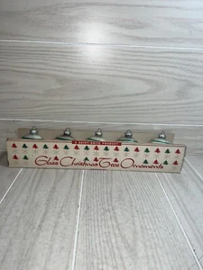 Lot Vintage Glas abgebildet HUMPTY DUMPTY SCHNEEMANN Kugel Weihnachtsschmuck glänzend Brite - Bild 1 von 13
