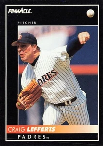 Craig Lefferts 1992 Pinnacle #478 San Diego Padres - Picture 1 of 2
