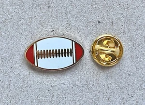 RUGBY BALL Metall Pin Anstecker P147A - Bild 1 von 1
