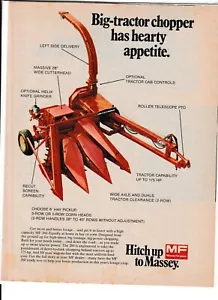 Original 1975 Massey Ferguson Chopper Magazin Anzeige - Bild 1 von 1