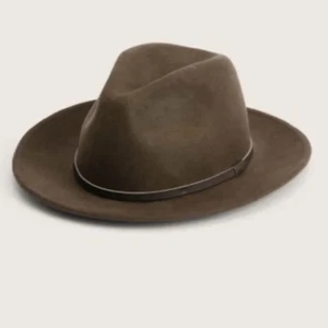 NWT New William + Bear Kids Little Brown Fedora Wool Sun Hat SM-LG Adjustable - Picture 1 of 16