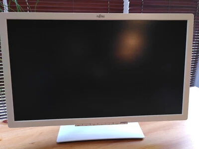 Fujitsu B24T-7 LED 24" ( 61cm) Weiß - technisch geprüft - teilweise vergilbt - Bild 1 von 4