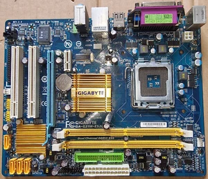 Gigabyte GA-G31M-ES2L Rev 2.0 LGA775 2 x DDR2 & I/O Shield - Afbeelding 1 van 1