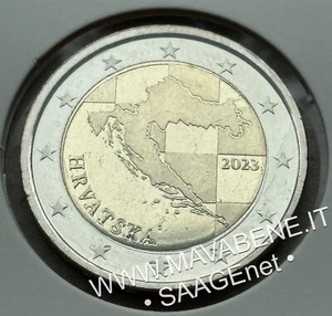 KROATIEN 2023 LANDESKARTE MÜNZE 2 EURO NEU im Schutzkarton - Bild 1 von 1