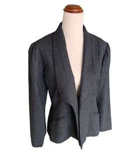 Berry Hill Womens Long Sleeve Jacket Blazer Grey Size M Very Good Condition - Picture 1 of 9