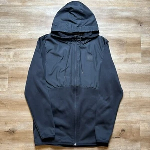 Under Armour Storm Zip Up Hoodie Men Small Black Athletic Fit Fleece Athleisure - Picture 1 of 9