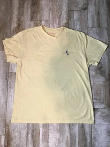Vintage Jimmy Buffet men's "one particular harbor" yellow t-shirt sz L - Picture 1 of 5