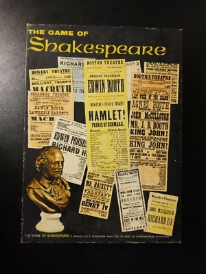 Game of Shakespeare  - 4 Games in 1 - Bookcase Games #800 Ages 8+ - Image 1 of 4