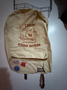 BOLSA: MOCHILA STRANGER THINGS MOCHILA ESCOLAR NETFLIX 2019 SERIE DE TV ESTILO AÑOS 80 - Imagen 1 de 5
