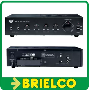 AMPLIFICADOR SONORIZACION MEGAFONIA PUBLICA 18W RMS 4-8-16 OHM LINEA 100V BD9893 - Imagen 1 de 1