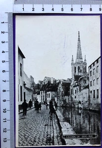WW1 Belgien Louvain La Demi-Rue Feldpost Lüttich 1914 nach Straubing - Picture 1 of 3