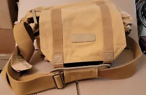 BESTEK Messenger Bag Khaki Canvas Camera Bag - Picture 1 of 3
