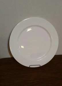Fortessa Bone China Andromeda Service Plate Chop Solid White 12.25" HBW-00-101 - Picture 1 of 7