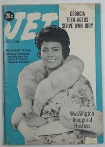 Hobart Taylor Teen Jury Hostess Racial Black Americana JET Magazine Jan 21, 1965 - Picture 1 of 3
