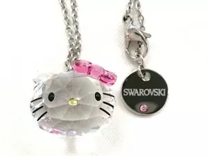 Swarovski × Hello Kitty Collaboration Kawaii Kristall Halskette Anhänger Neuwertig - Bild 1 von 10