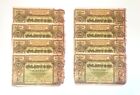 Arménie 8 pièces 250 roubles 1919 Londres