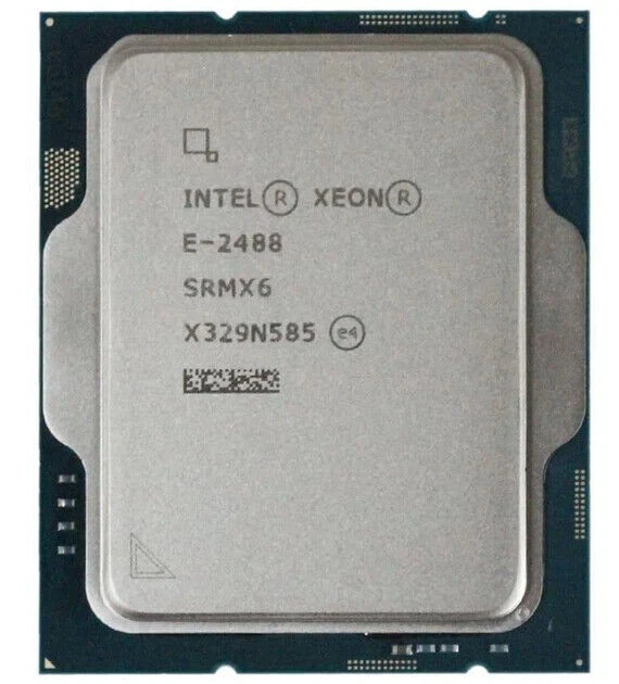 Intel Xeon E-2488 3.2 Ghz 8C/16T, 24M, 95W TDP FCLGA1700 CPU Full Version - Image 1 of 1