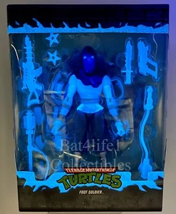 TMNT Glow in the Dark GITD Foot Soldier Super 7 Ultimates Super7 - IN HAND Misb - Bild 1 von 5