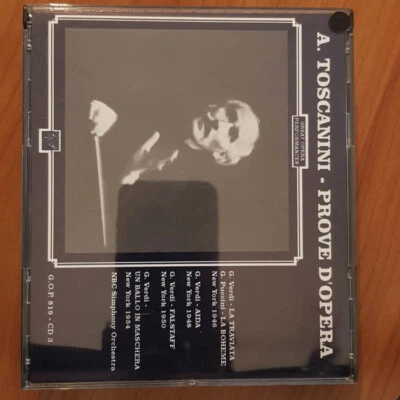 ARTURO TOSCANINI Prove D'Opera  EX/EX(3CD) - Bild 1 von 4