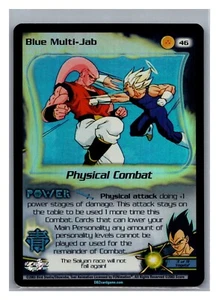 1x DBZ CCG AZUL MULTI-JAB 46 HOLO LÁMINA FUSIÓN POCO COMÚN SAGA DRAGON BALL Z - Imagen 1 de 1