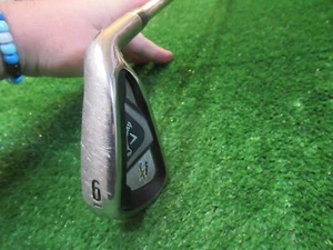 PALO DE GOLF CALLAWAY X2 HOT SINGLE 6 HIERRO PASO DE VELOCIDAD ACERO REGULAR BUEN AGARRE DIESTRO - Imagen 1 de 7